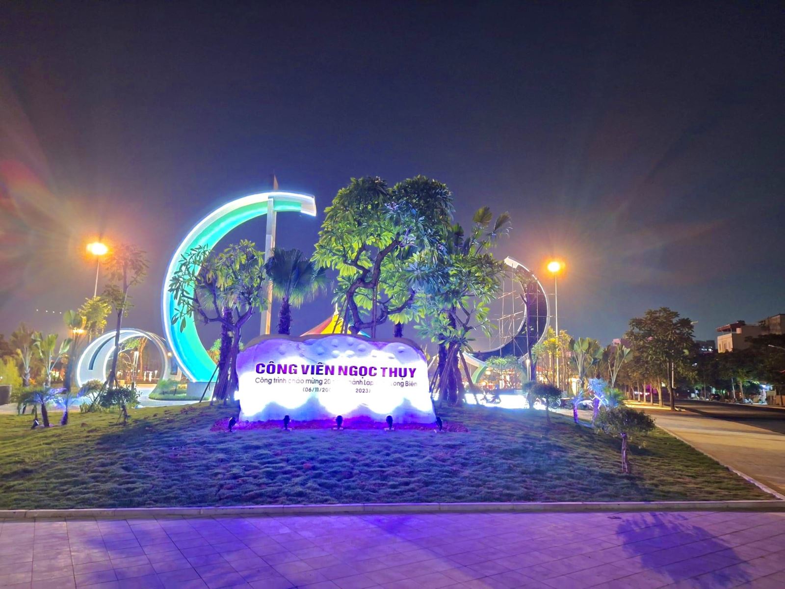 Công viên Ngọc Thụy kịp hoàn thành trước dịp kỉ niệm 20 ngày thành lập quận Long Biên