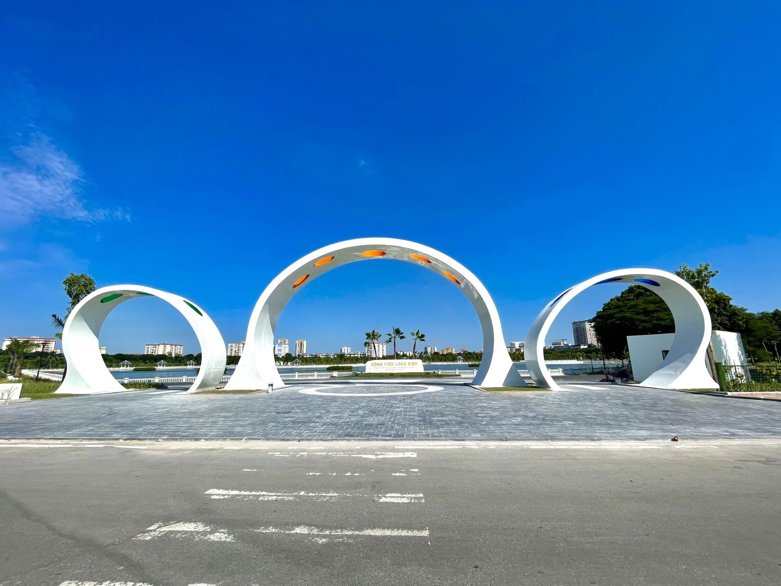 Công viên Long Biên sắp hoàn thành chào mừng 20 năm thành lập quận Long Biên