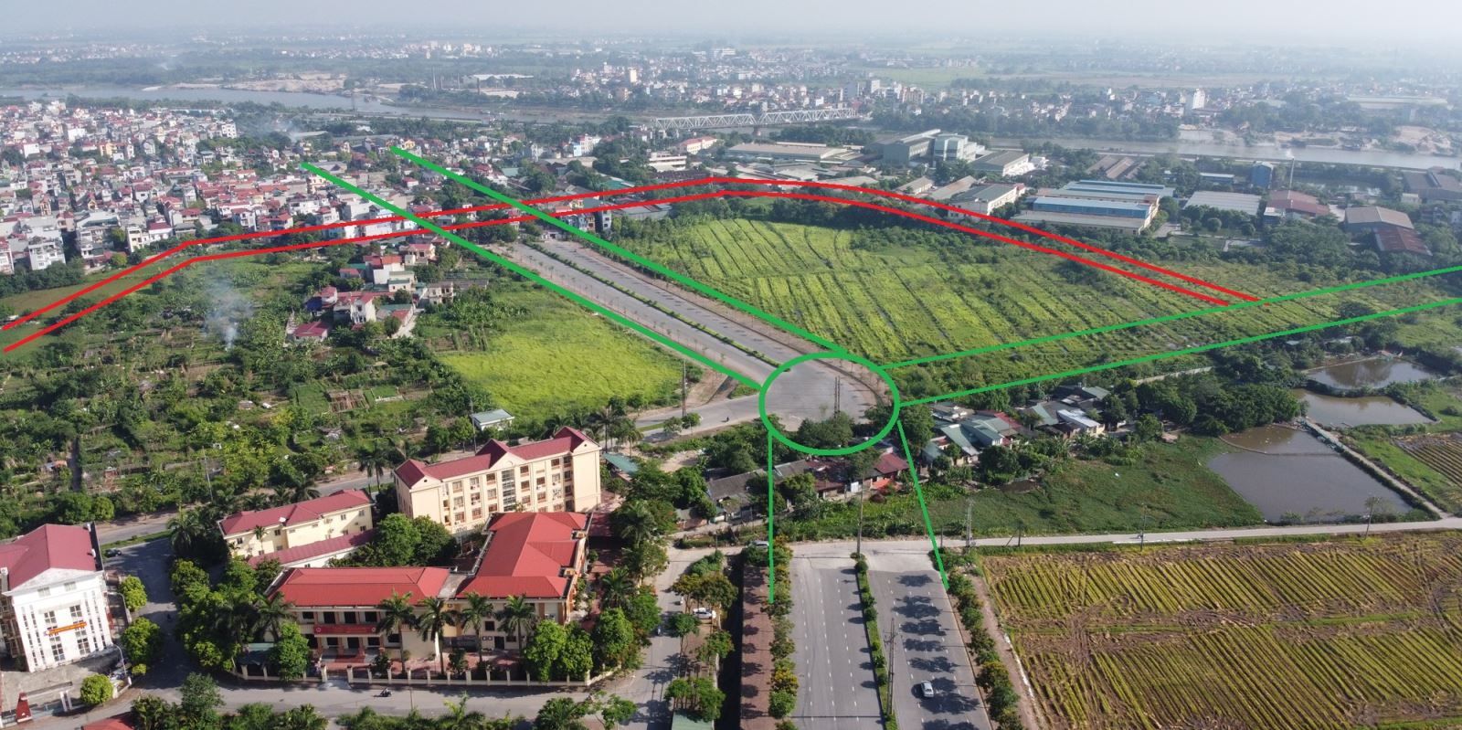 Ba đường sẽ mở theo quy hoạch ở phường Đức Giang, Long Biên, Hà Nội